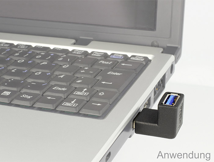 Delock USB 3.2 Gen 1 (USB 3.0) Adapter [1x USB 3.2 Gen 1 Stecker A (USB 3.0) - 1x USB 3.2 Gen 1 Buchse A (USB 3.0)]