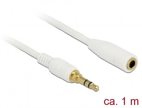 Delock 85577 Klinke Audio Verlängerungskabel [1x Klinkenstecker 3.5mm - 1x Klinkenbuchse 3.5 mm] 1.