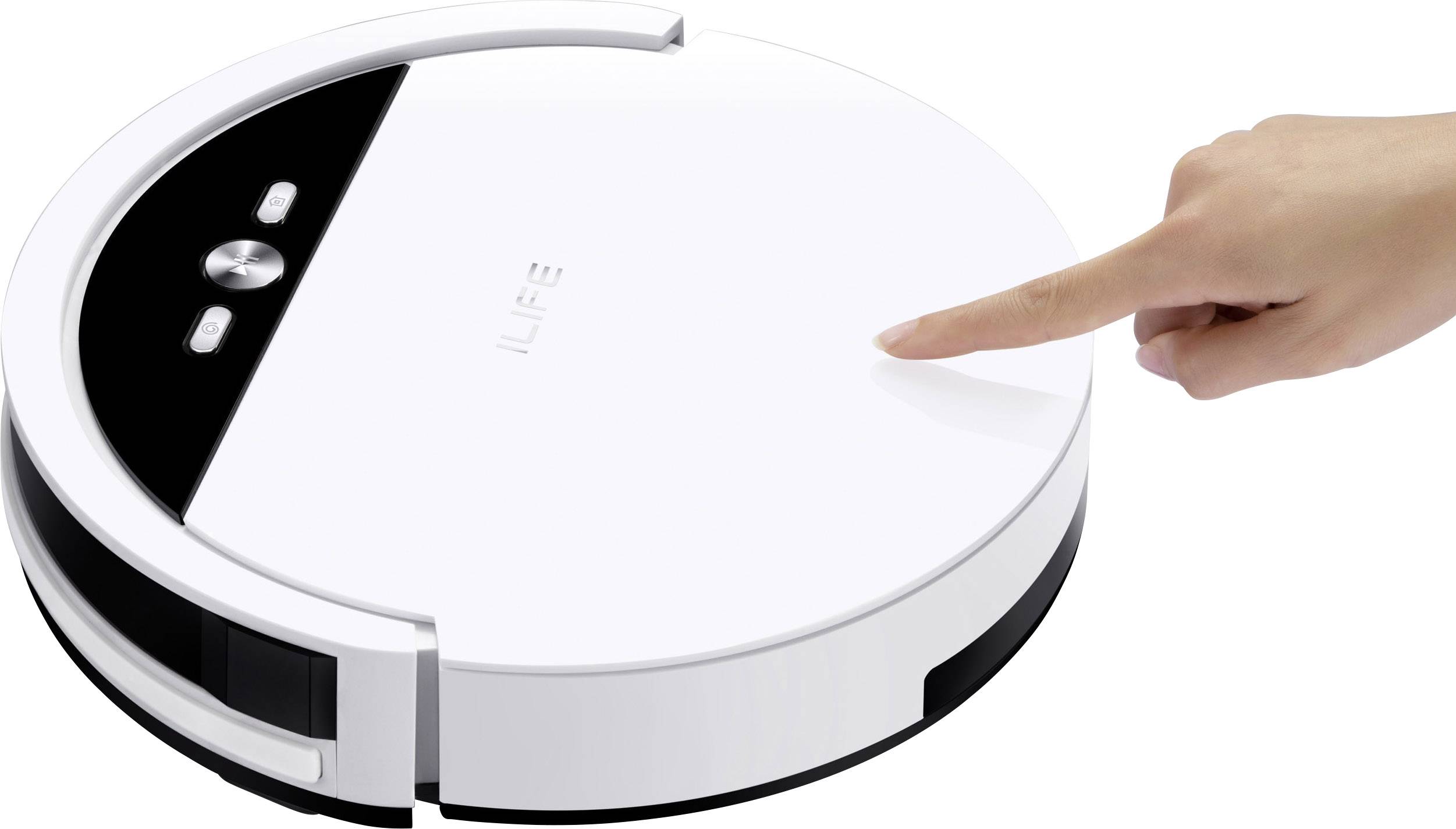 ILIFE Beetles V40 Saugroboter Perlweiß