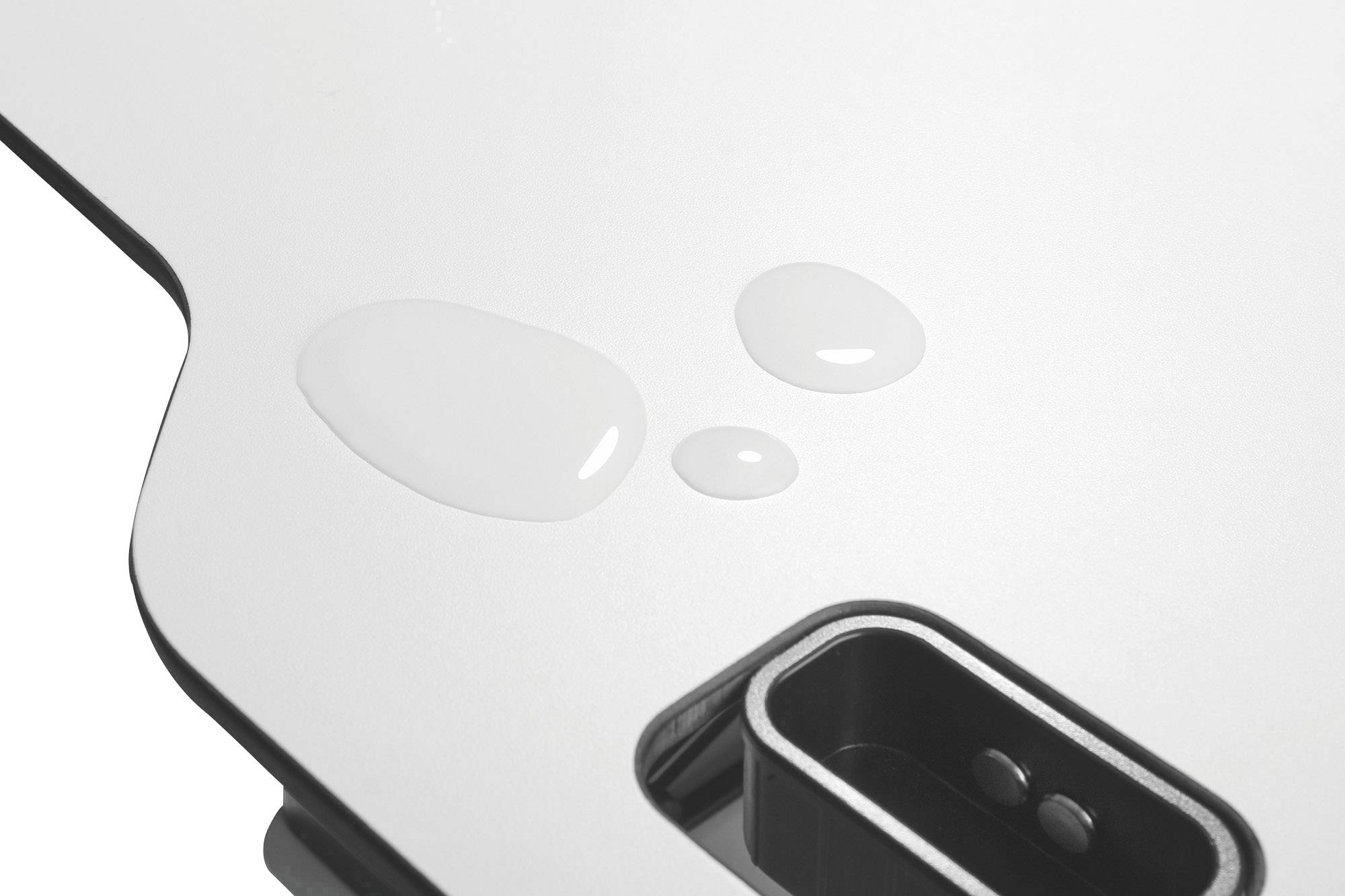 Digitus DA-90382 Sitz-Steh-Schreibtischaufsatz Höhen-Bereich: 3 bis 40 cm Weiß, Schwarz