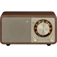 Sangean WR-7 Genuine Mini Tischradio UKW Bluetooth® wiederaufladbar Kirschrot Sangean WR-7 Genuine Mini Tischradio UKW Bluetooth® wiederaufladbar Kirschrot