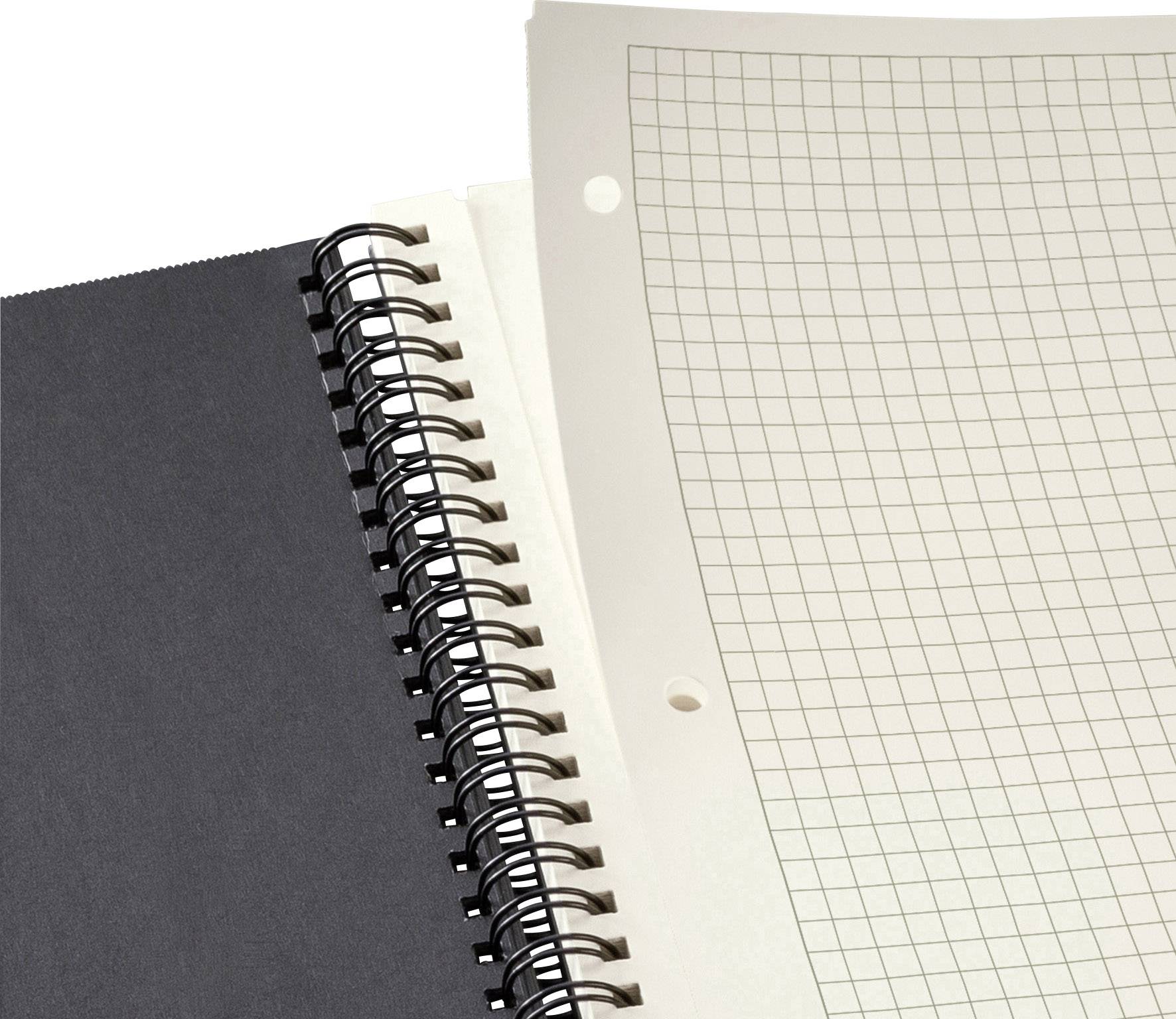 Sigel Spiralblock CONCEPTUM® CO820 Hardcover Schwarz DIN A4 kariert Anzahl der Blätter: 160