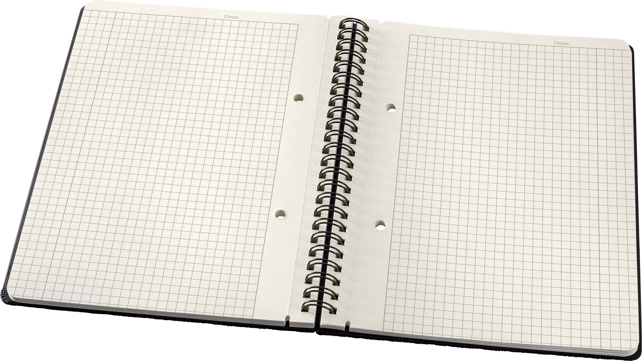 Sigel Spiralblock CONCEPTUM® CO822 Hardcover Schwarz DIN A5 kariert Anzahl der Blätter: 160