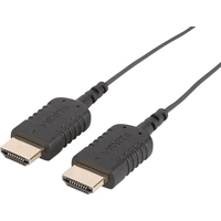 Ednet HDMI Anschlusskabel HDMI-A Stecker, HDMI-A Stecker 2.00m Schwarz 84458 4K UHD, extrem dünn, vergoldete Steckkontakte Ednet HDMI Anschlusskabel HDMI-A Stecker, HDMI-A Stecker 2.00m Schwarz 84458 4K UHD, extrem dünn, vergoldete Steckkontakte