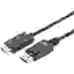 Digitus DisplayPort / HDMI Adapterkabel DisplayPort Stecker, HDMI-A Stecker 1.00m Schwarz AK-340303-010-S dreifach geschirmt
