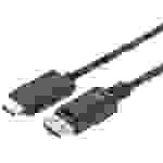 Digitus DisplayPort / HDMI Adapterkabel DisplayPort Stecker, HDMI-A Stecker 2.00m Schwarz AK-340303-020-S dreifach geschirmt