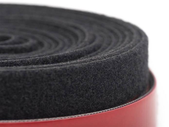 Digitus DN-CT-10M-25 Klett-Kabelmanager zum Aufkleben, zum Bündeln Flauschteil, Haft- und Flauschteil, Haftteil, Pilzkopf