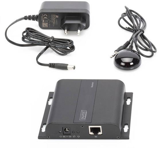 Digitus DS-55123 HDMI®, Infrarot Zusatzempfänger über Netzwerkkabel RJ45 120 m