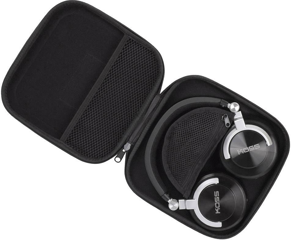 KOSS PRODJ200 DJ On Ear Kopfhörer On Ear Faltbar, Headset Schwarz, Silber