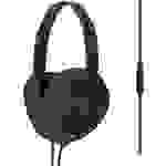 KOSS UR23iK HiFi Over Ear Kopfhörer kabelgebunden Schwarz Noise Cancelling Headset, Lautstärkeregel