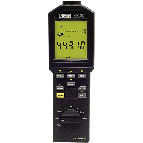 Tachymètre Chauvin Arnoux P01174830 mécanique, optique 10000 tr/min (max) 60 - 100000 tr/min