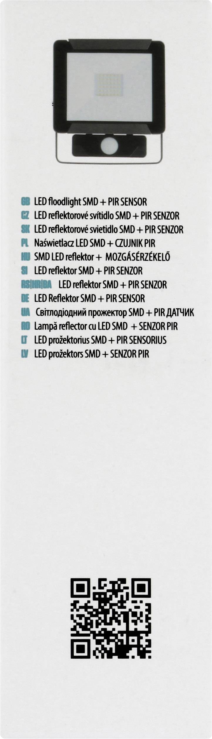 Emos Ideo 850EMIDS30WZS2731 LED-Außenstrahler mit Bewegungsmelder 30 W Neutralweiß