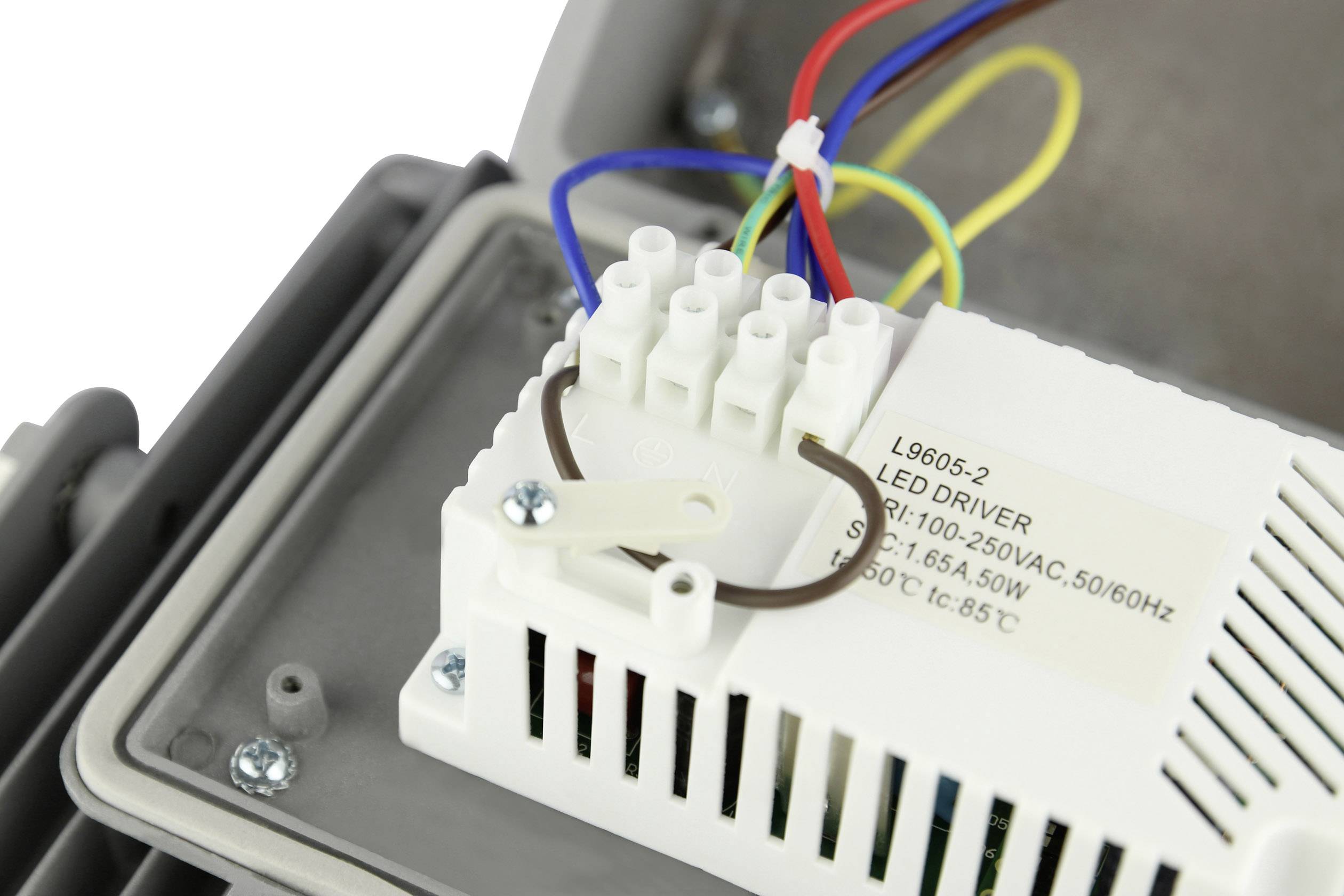 Emos Profi 850EMPR40WZS2740 LED-Außenstrahler mit Bewegungsmelder 50 W Neutralweiß