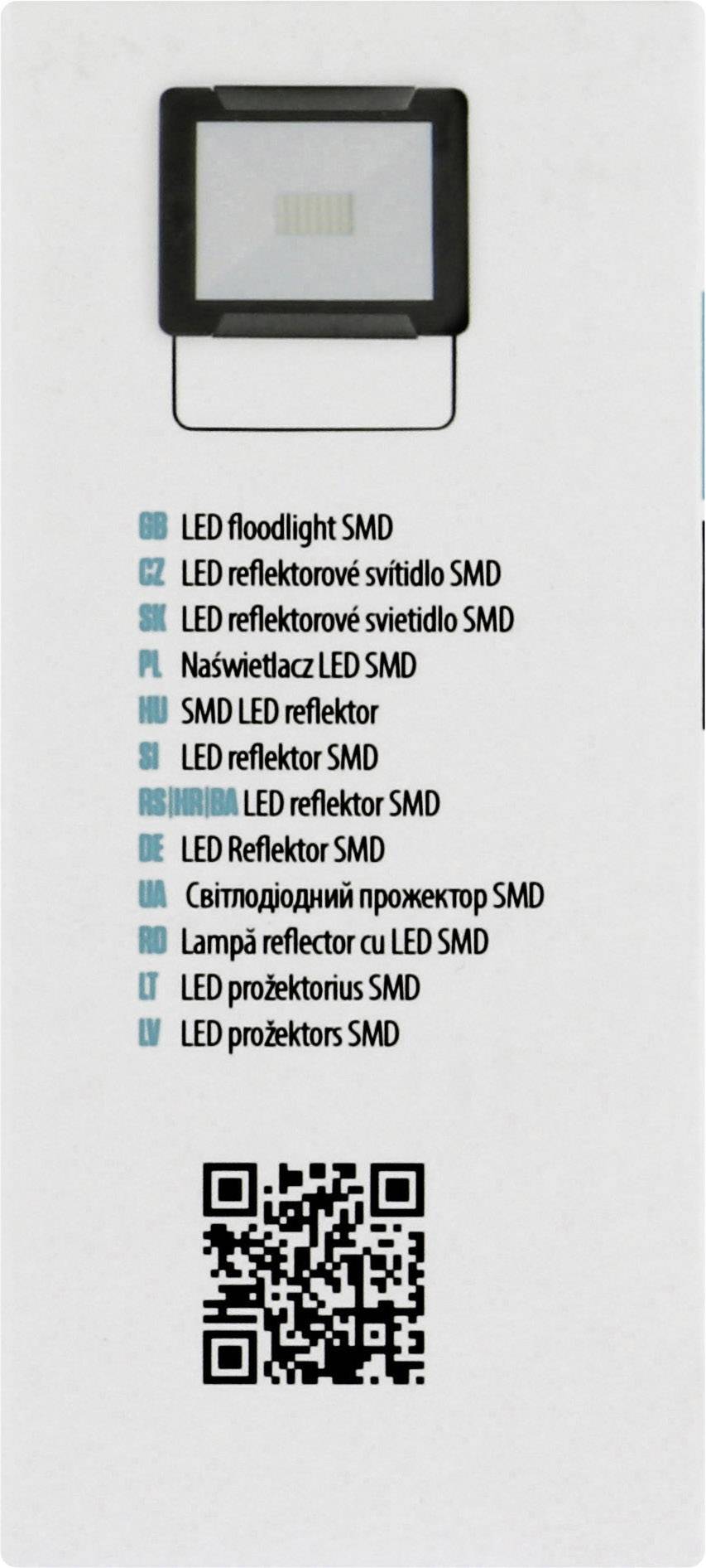 Emos Ideo 850EMID20WZS2621 LED-Außenstrahler 20 W Neutralweiß