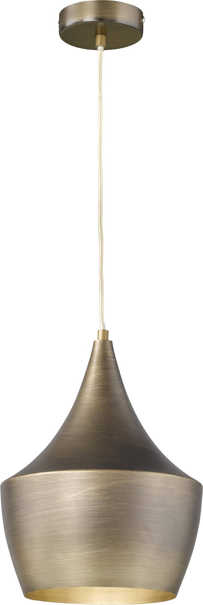 WOFI Vann 6231.01.23.8240 Pendelleuchte LED E27 60 W Braun