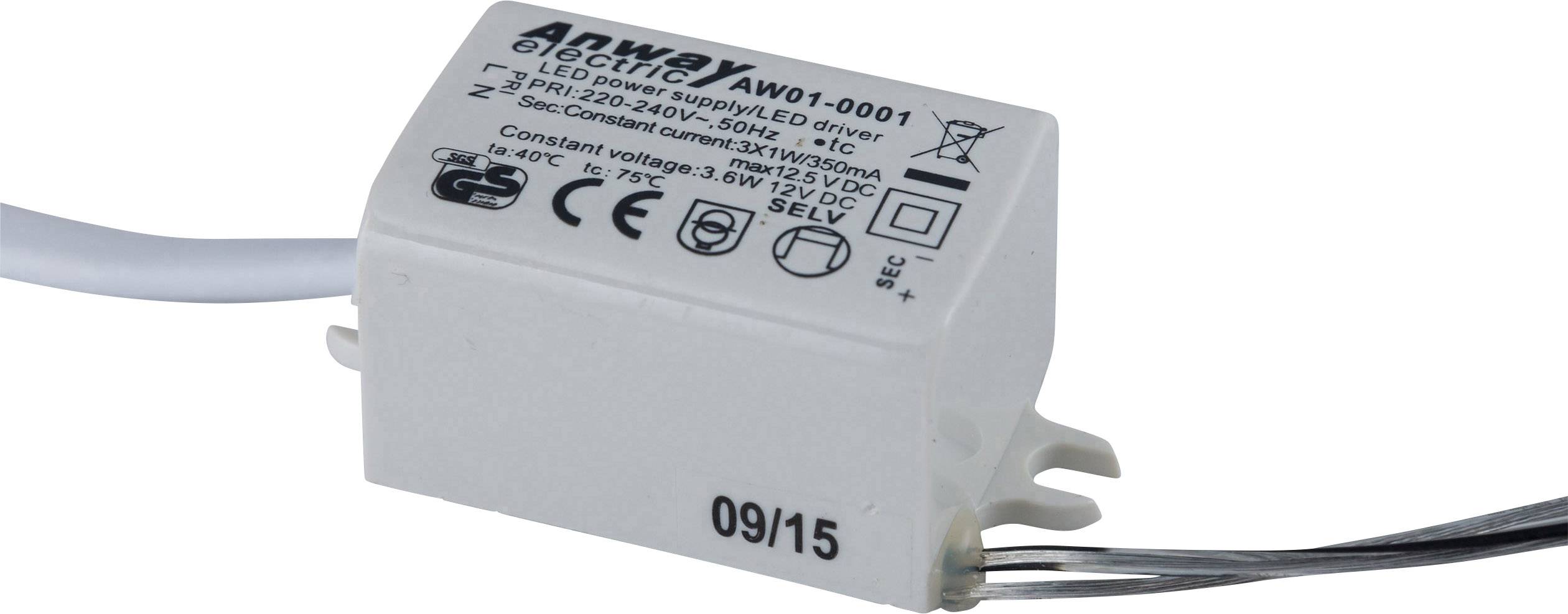 Heitronic 27693 LED-Einbauleuchte LED LED fest eingebaut 2W Edelstahl (gebürstet)