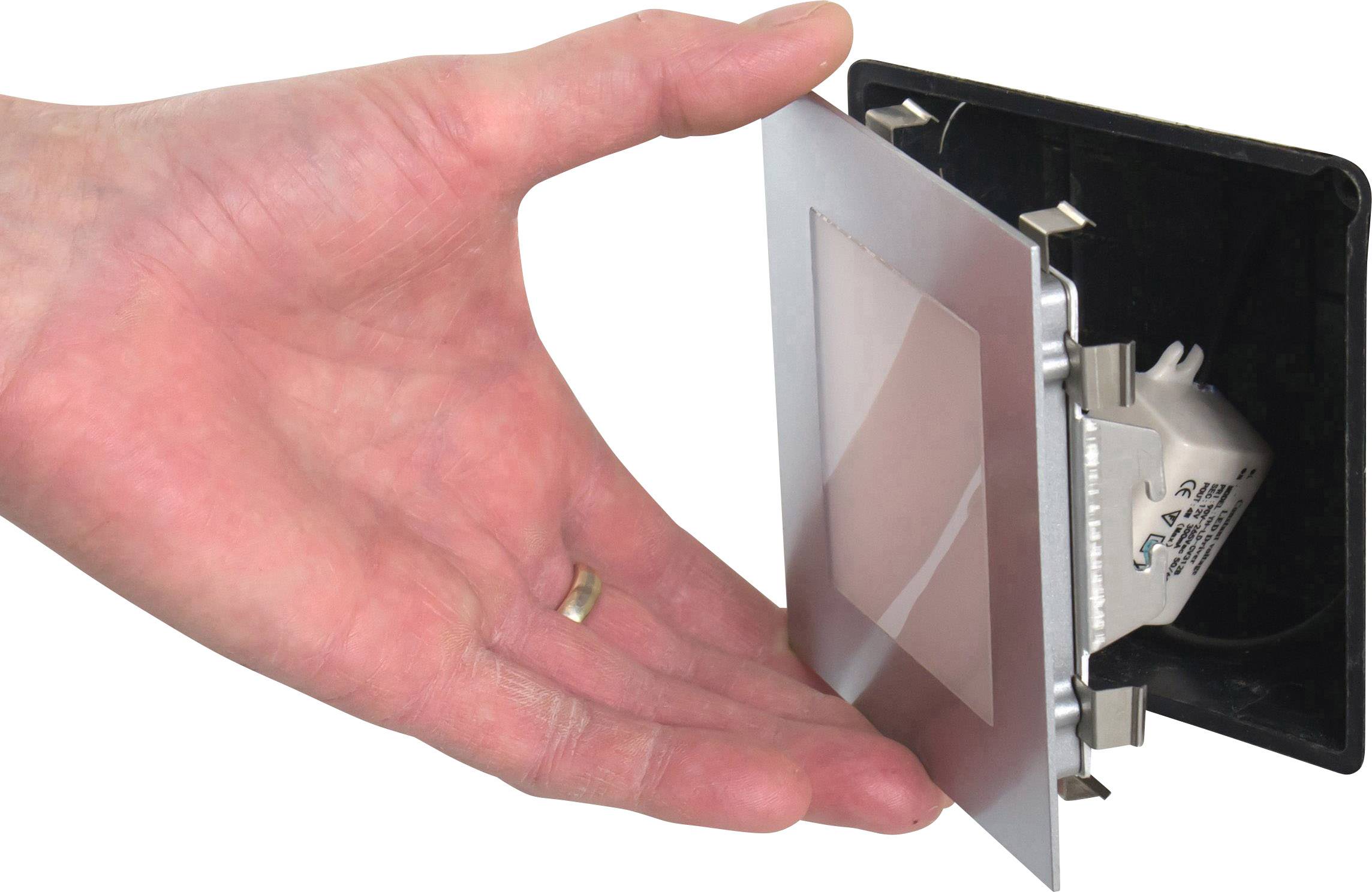 Heitronic 27635 LED-Einbauleuchte LED LED fest eingebaut 3.5W Edelstahl (gebürstet)