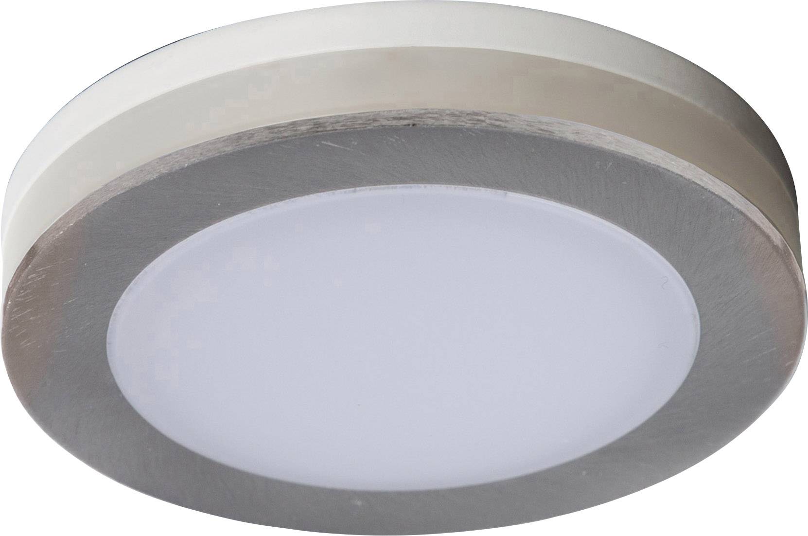 Heitronic 27769 LED-Einbauleuchte LED LED fest eingebaut 6W Nickel (matt)