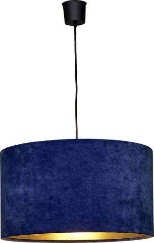 Waldi Leuchten Nicky 74151.0 Pendelleuchte LED E27 15W Mitternachtsblau, Gold