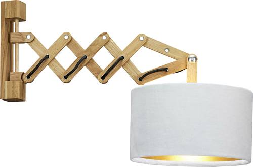 Waldi Leuchten Nicky 82852.0 Wandleuchte E27 10W LED Silvermoon, Gold