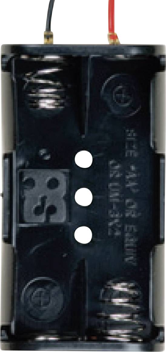 Takachi SN32 Batteriehalter 2x Mignon (AA) Kabel (L x B x H) 57.6 x 31.2 x 15.2mm