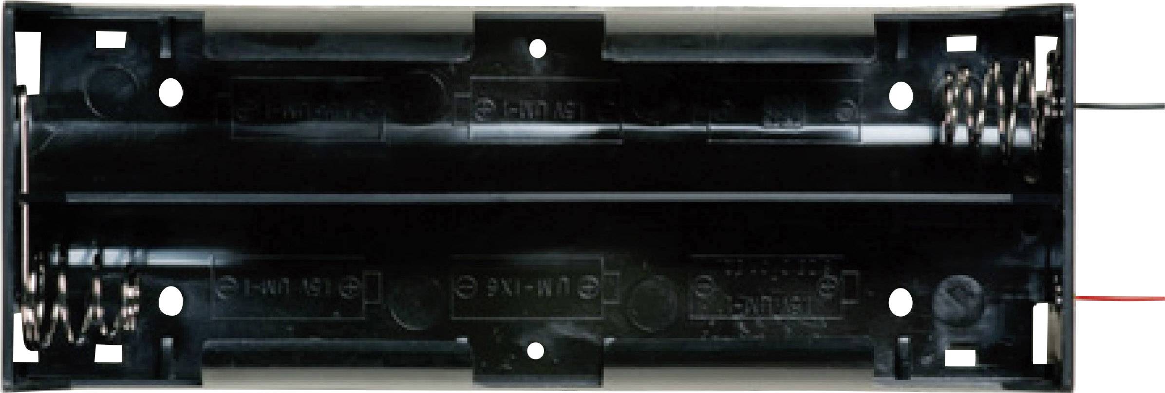 Takachi SN 1-6 Batteriehalter 6x Mono (D) Kabel (L x B x H) 196.2 x 72.3 x 28.8mm