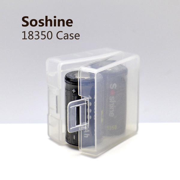 Soshine SBC-019 Batteriehalter 2x 18350 (L x B x H) 43.5 x 41.8 x 22.1mm