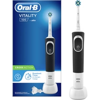 Oral-B Vitality 100 black 120075 Elektrische Zahnbürste Rotierend/Oszilierend Weiß, Schwarz Oral-B Vitality 100 black 120075 Elektrische Zahnbürste Rotierend/Oszilierend Weiß, Schwarz