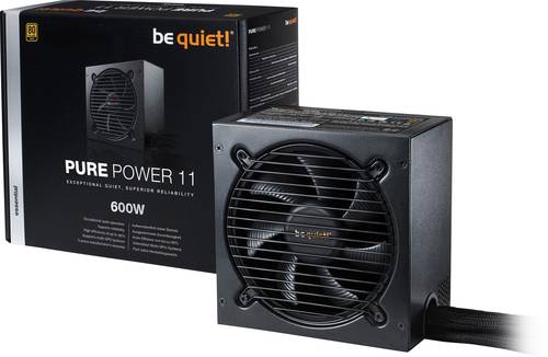BeQuiet Pure Power 11 PC Netzteil 600W ATX 80PLUS® Gold