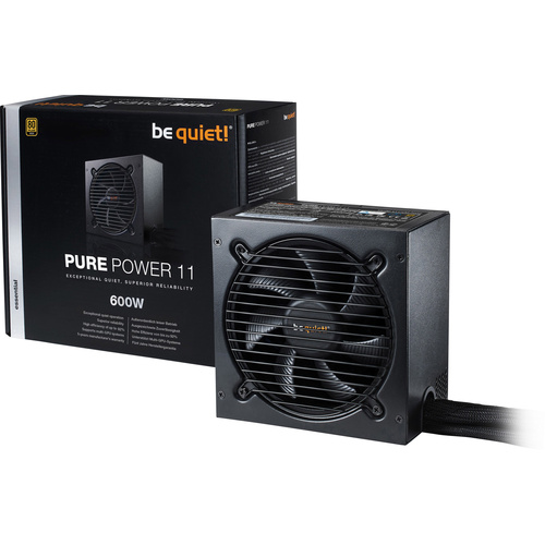 BeQuiet Pure Power 11 PC Netzteil 600 W ATX 80PLUS® Gold