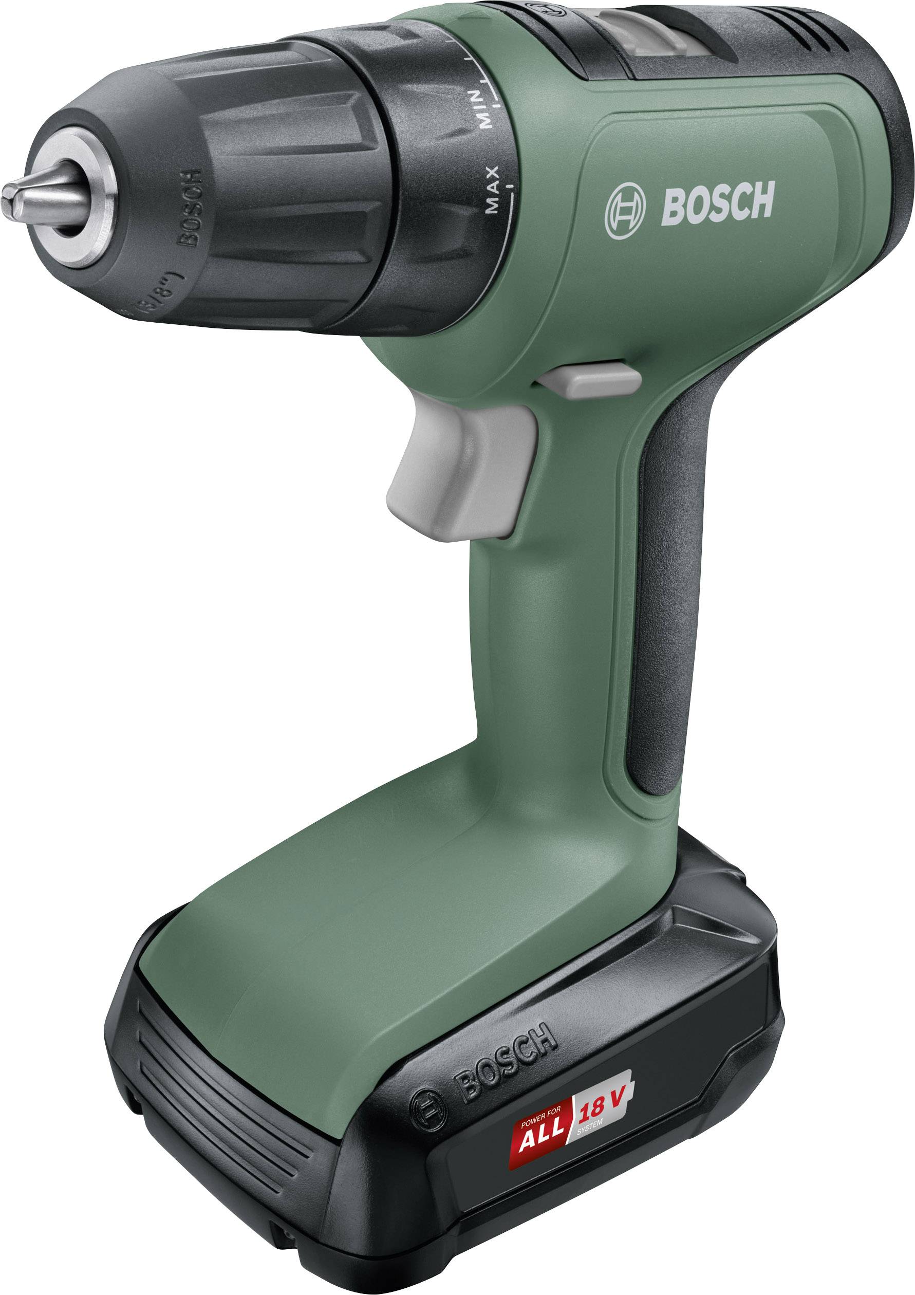 Bosch Home and Garden UniversalDrill 18 Akku-Bohrschrauber 18V 1.5Ah Li-Ion inkl. Akku, inkl. Zubehör