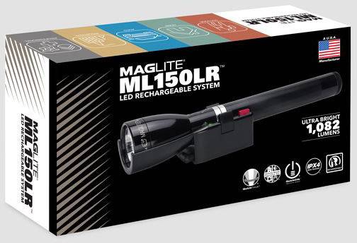 Mag-Lite ML150LR LED Taschenlampe akkubetrieben 1082 lm 79 h 439 g