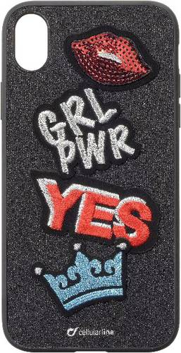 Cellularline PATCHYESIPH961 Backcover Apple iPhone XR Schwarz
