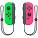 Nintendo 2x Joy-Con Gamepad Switch Neonpink, Neongrün