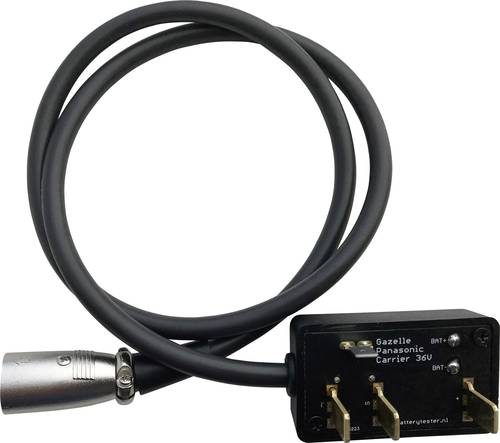 Batterytester Smart-Adapter AT00108 Adapter-Kabel Passend für (Batterie-Zubehör) Panasonic Gazelle