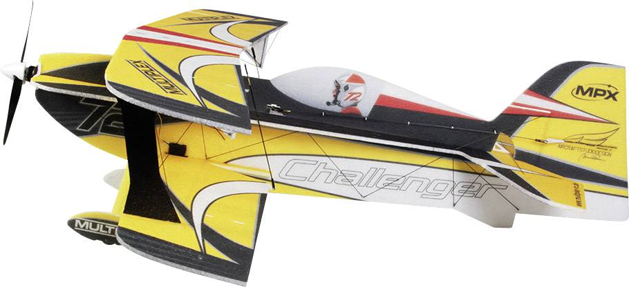 Multiplex Challenger Indoor Edition RC Motorflugmodell Bausatz 850mm