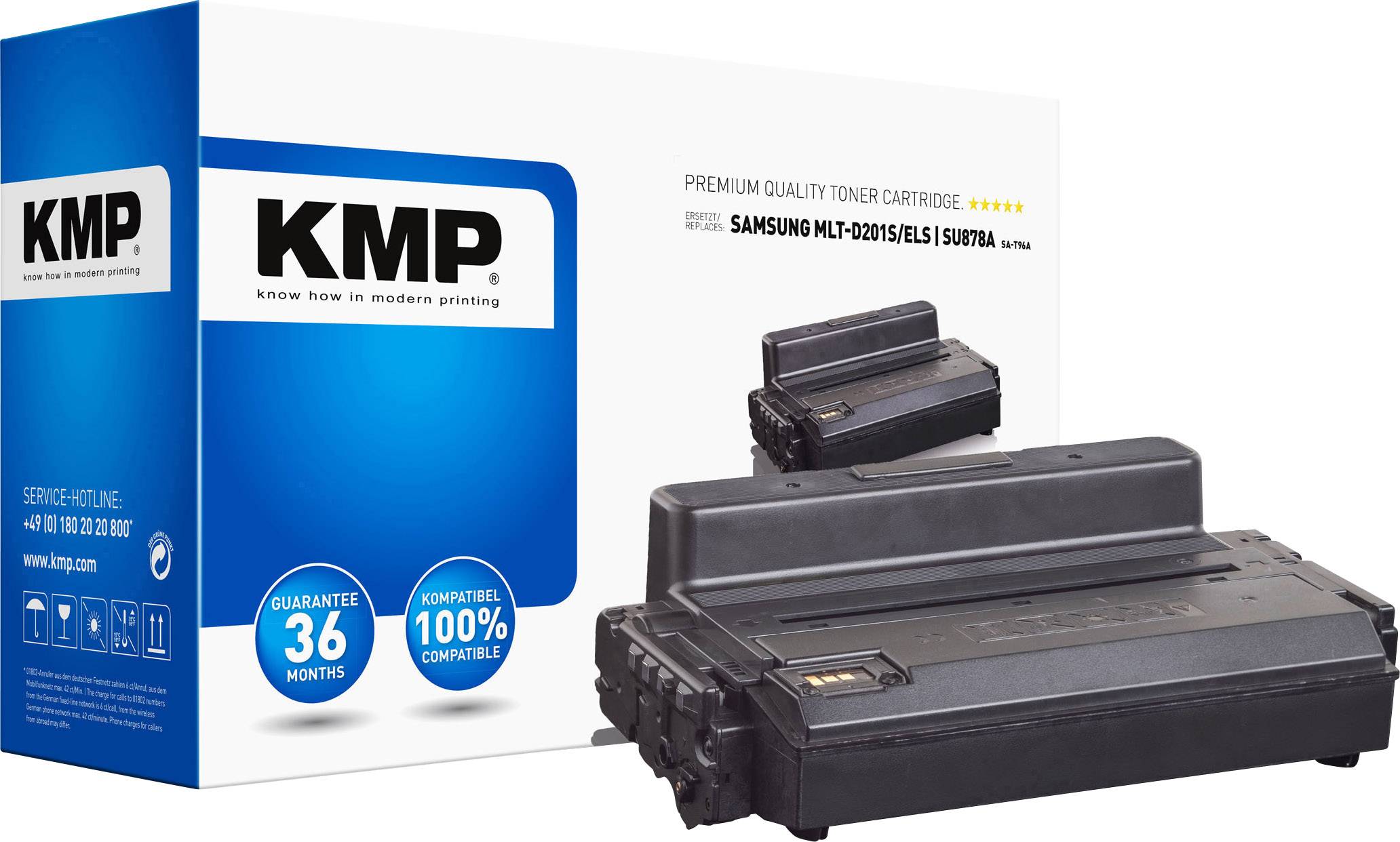KMP Toner ersetzt Samsung MLT-D201S, D201S Kompatibel Schwarz 10000 Seiten SA-T96A 3529,0000