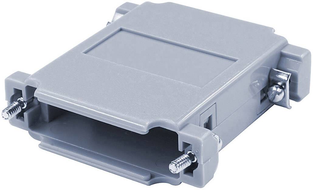 Econ connect AG25/25 D-SUB Adaptergehäuse Polzahl: 25 ABS 180° Grau