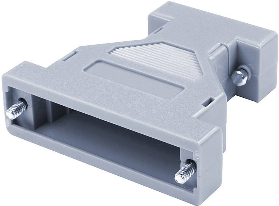 Econ connect AG9/25 D-SUB Adaptergehäuse Polzahl: 9, 25 ABS 180° Grau
