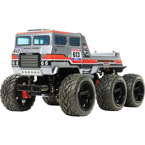 Tamiya Dynahead 6x6 Brushed 118 RC Modellauto Elektro Monstertruck Allradantrieb (4WD) Bausatz Tamiya Dynahead 6x6 Brushed 118 RC Modellauto Elektro Monstertruck Allradantrieb (4WD) Bausatz