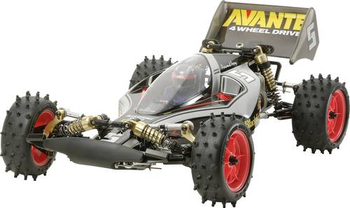 Tamiya Avante (2011) Black Brushed 1:10 RC Modellauto Elektro Buggy Allradantrieb (4WD) Bausatz