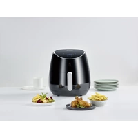 Severin FR 2445 Heißluft-Fritteuse 5l 2000W Timerfunktion Schwarz Severin FR 2445 Heißluft-Fritteuse 5l 2000W Timerfunktion Schwarz