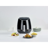 Severin FR 2445 Heißluft-Fritteuse 5l 2000W Timerfunktion Schwarz Severin FR 2445 Heißluft-Fritteuse 5l 2000W Timerfunktion Schwarz