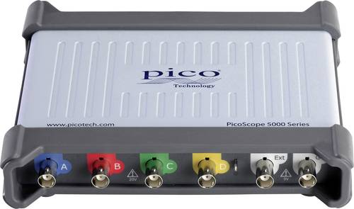 Pico PicoScope 5444D USB-Oszilloskop 200MHz 250 MSa/s 512 Mpts 16 Bit Spectrum-Analyser, Funktionsge