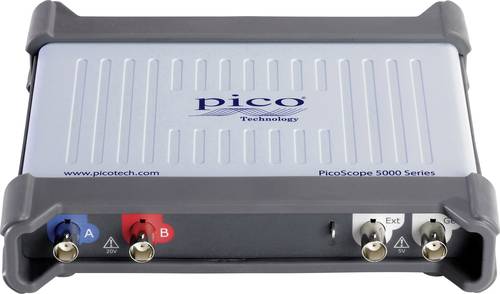 Pico PicoScope 5243D USB-Oszilloskop 100MHz 500 MSa/s 256 Mpts 16 Bit Spectrum-Analyser, Funktionsge