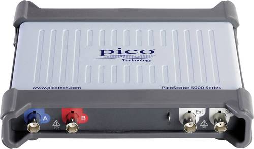 Pico PicoScope 5244D USB-Oszilloskop 200MHz 500 MSa/s 512 Mpts 16 Bit Spectrum-Analyser, Funktionsge