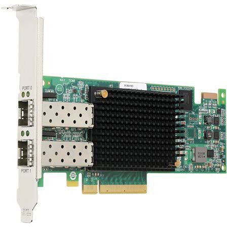 Broadcom Emulex LPe16002B-M6 Gen 5 (16Gb) Netzwerkadapter 16 GBit/s PCIe 3.0 x8, LC