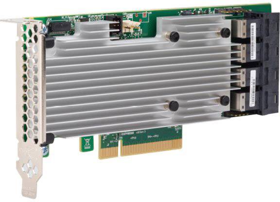 Broadcom MegaRAID SAS 9361-16i RAID Controller PCIe x8 Passend für (SSD): SATA SSD, SAS SSD