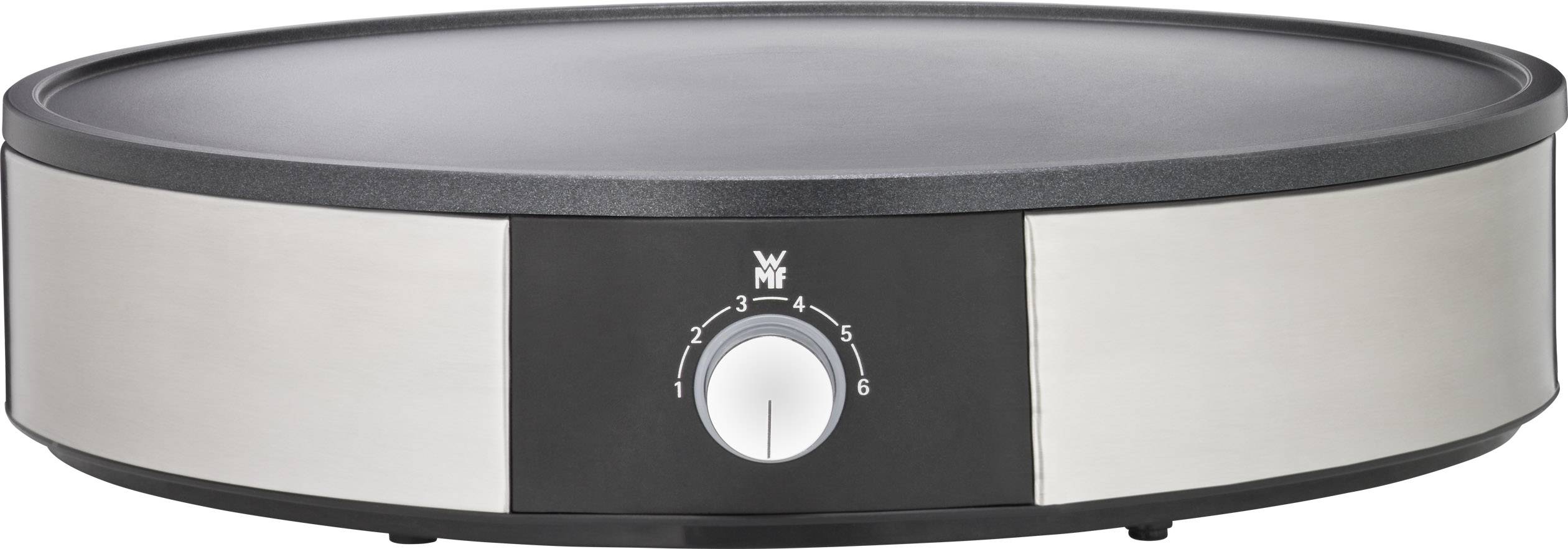 WMF LONO Creperie 0415120011 Crépes Maker Silber, Schwarz