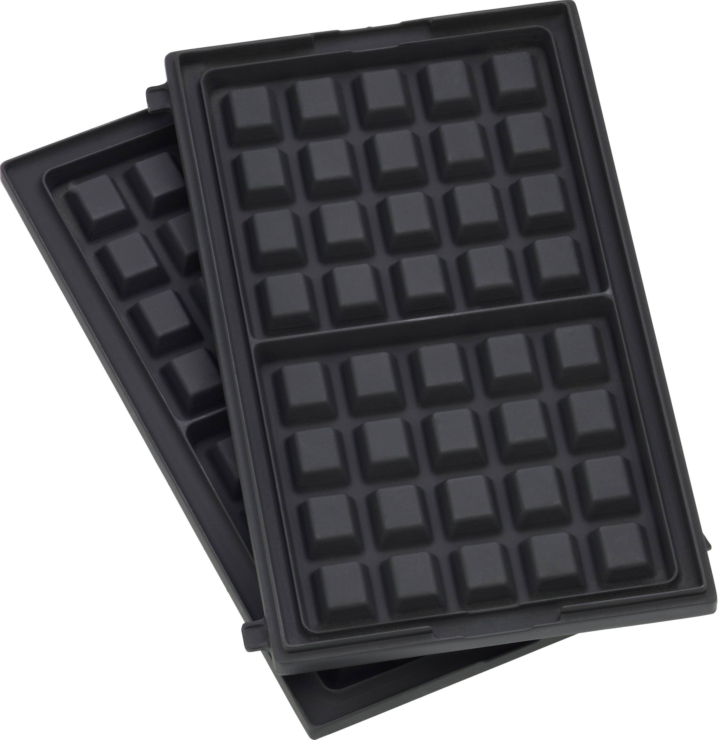 WMF LONO Snack Master 0415420011 Waffeleisen Silber, Schwarz